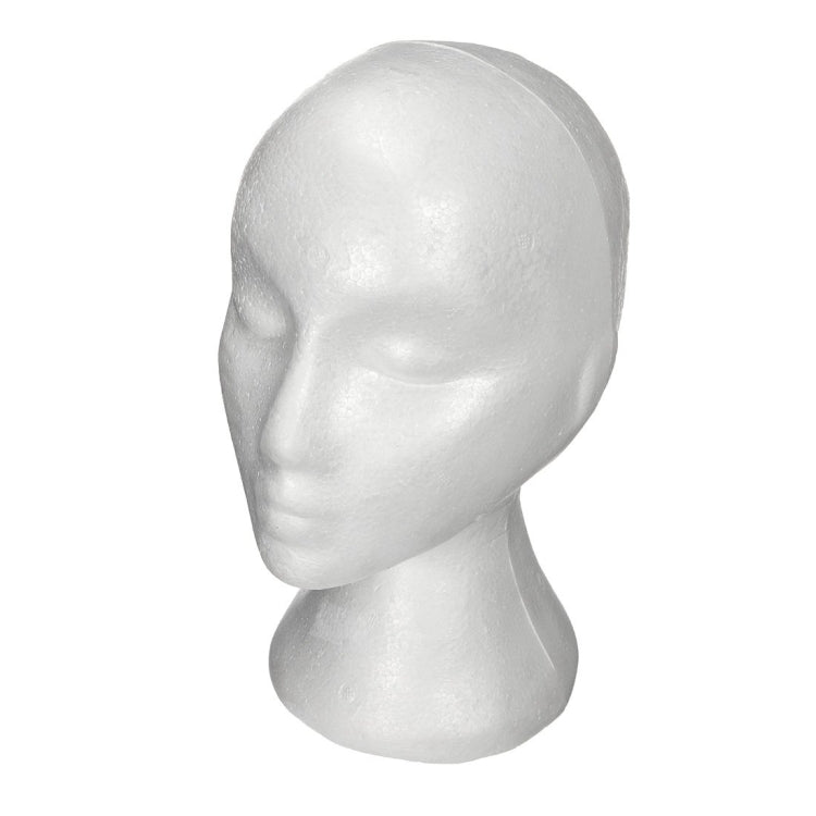 Dummy mannequin head Female Foam Exhibitor for Woman Mannequin Foam