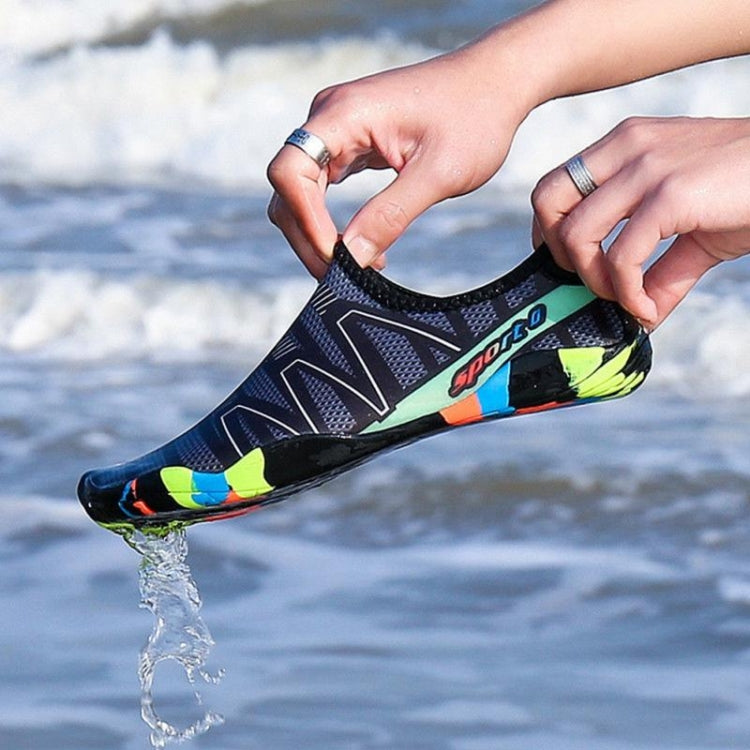 Swimming Water Sports Seaside Beach Surfing Slippers Light Athletic Footwear Unisex Sneakers for Men and Women, Shoe Size:42