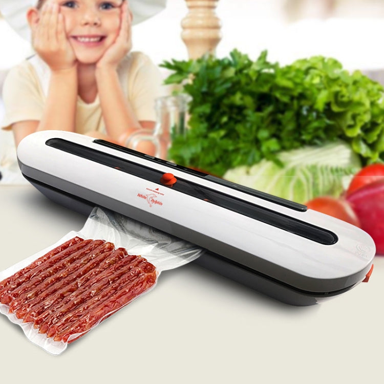 Home Kitchen Electric Vacuum Sealer Packaging Machine Including 10 Food Saver Bags