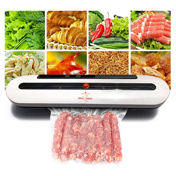 Home Kitchen Electric Vacuum Sealer Packaging Machine Including 10 Food Saver Bags