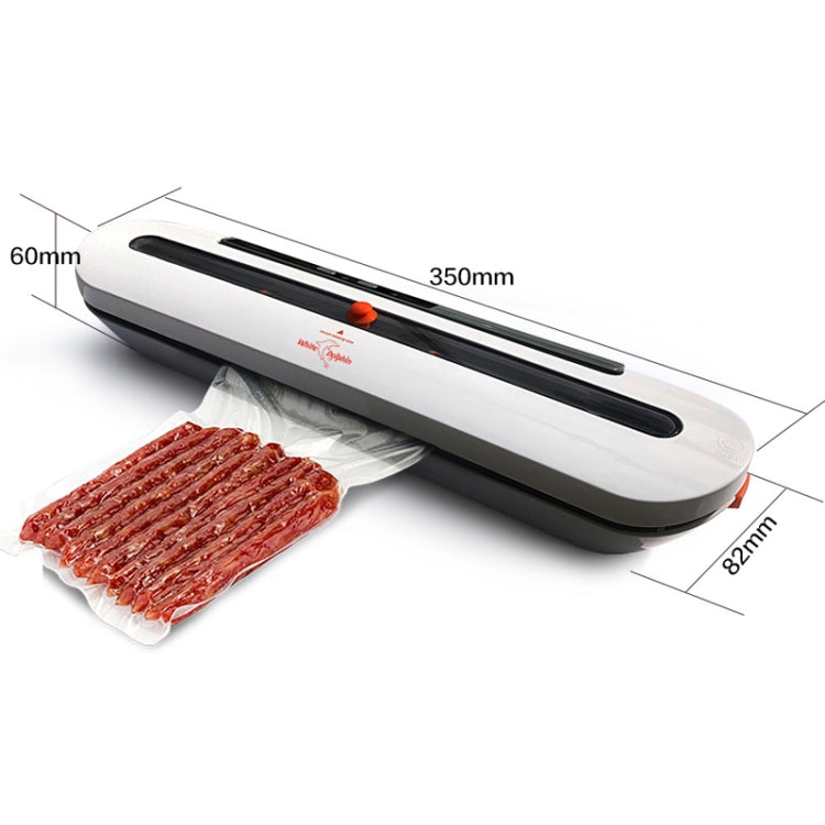 Home Kitchen Electric Vacuum Sealer Packaging Machine Including 10 Food Saver Bags