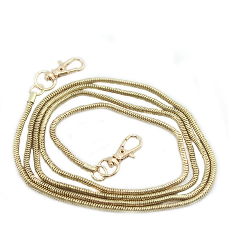 3 PCS Handmade Diagonal Mobile Phone Bag Long Double Head Lobster Buckle Hanging Chain