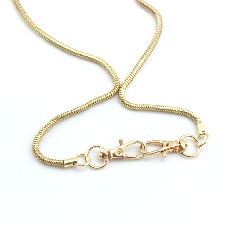 3 PCS Handmade Diagonal Mobile Phone Bag Long Double Head Lobster Buckle Hanging Chain