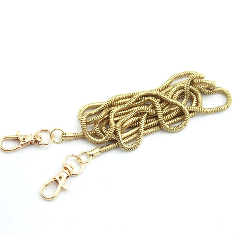 3 PCS Handmade Diagonal Mobile Phone Bag Long Double Head Lobster Buckle Hanging Chain