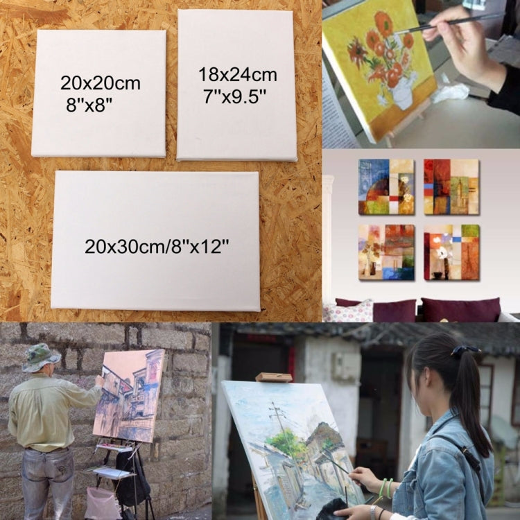 Cotton Wood Frame Canvas Oil Painting Frame 20x20cm