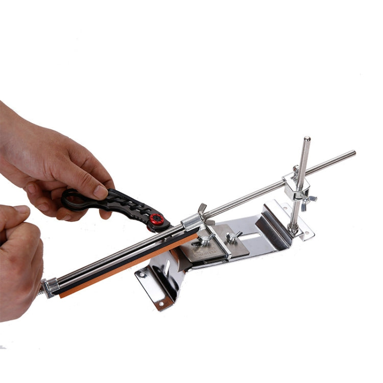 Metal Fixed Angle Knife Sharpener with stones