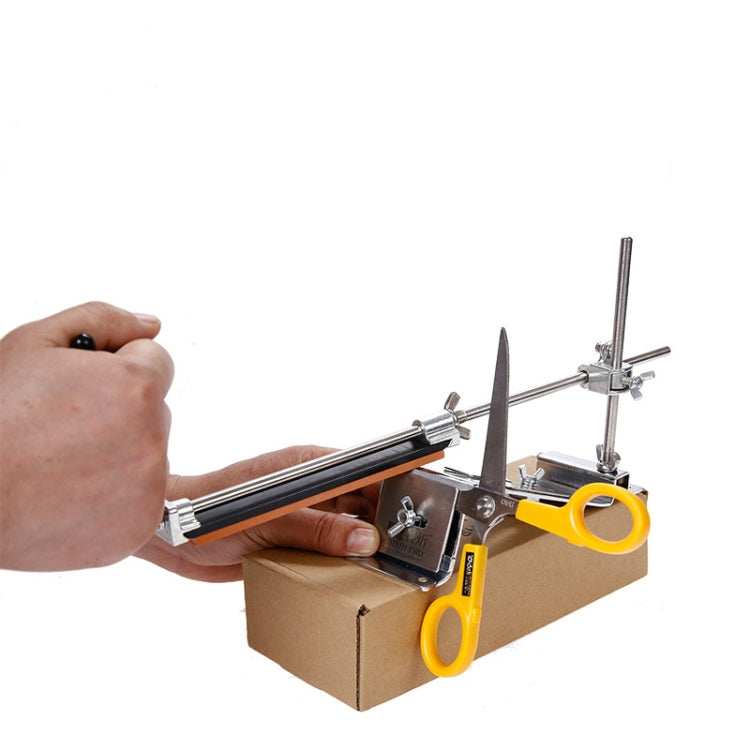 Metal Fixed Angle Knife Sharpener with stones