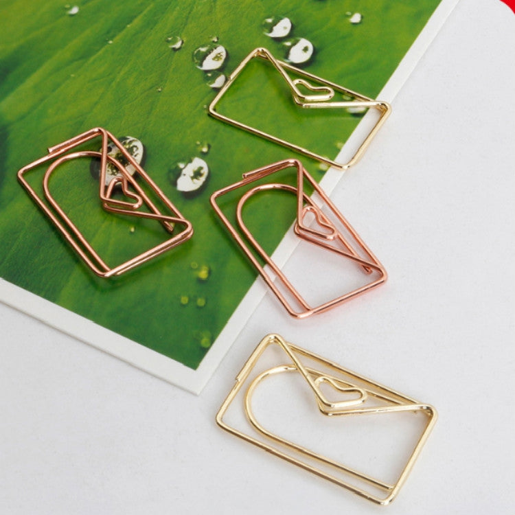 20 PCS Metal Envelope Paper Clip
