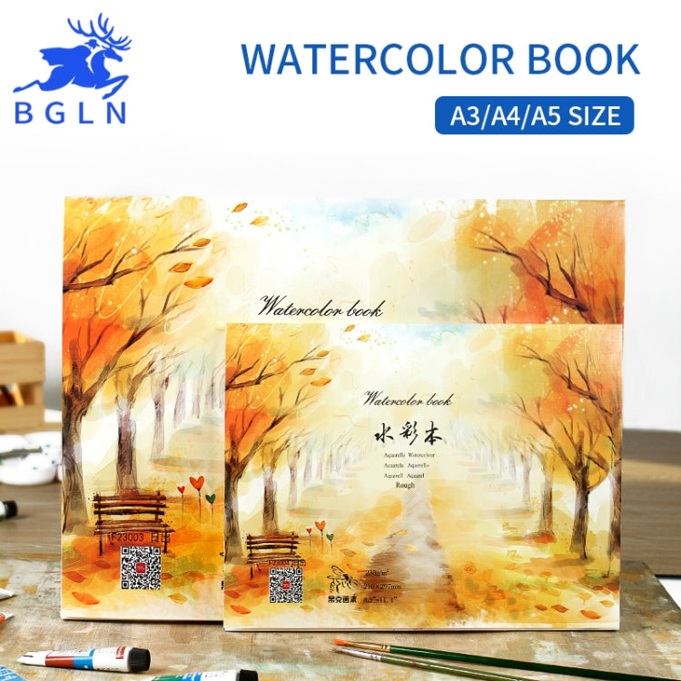 Professional Watercolor Paper Hand Painted Watercolor Book, Size: 297 x 420mm