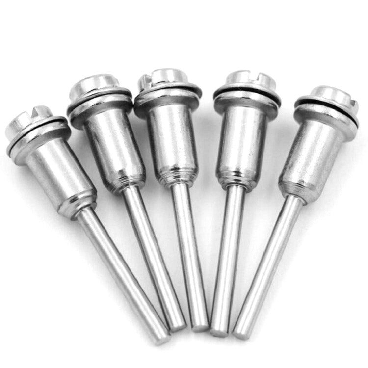 5 PCS  High Speed Steel Cutting Blade Connecting Rod Electric Grinding Blade Clamping Rod, Size:6MM