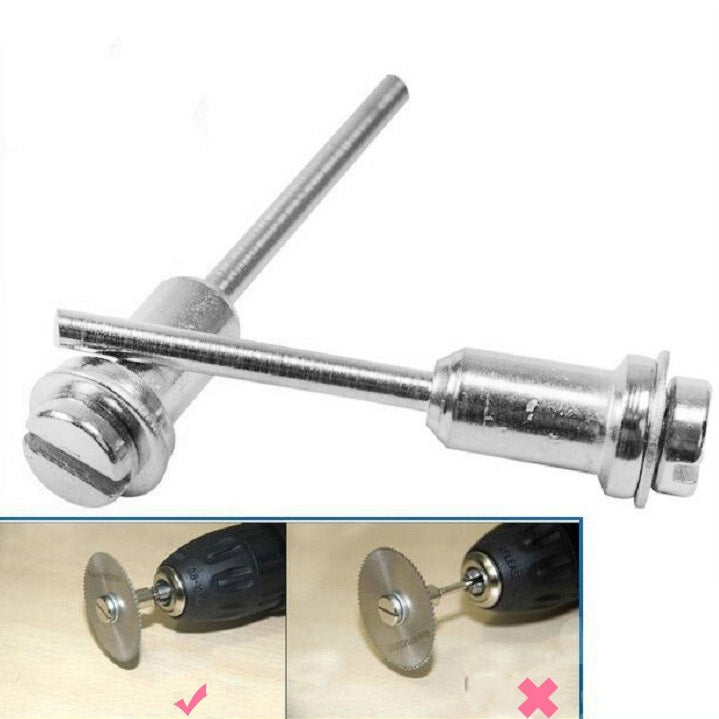 5 PCS  High Speed Steel Cutting Blade Connecting Rod Electric Grinding Blade Clamping Rod, Size:6MM
