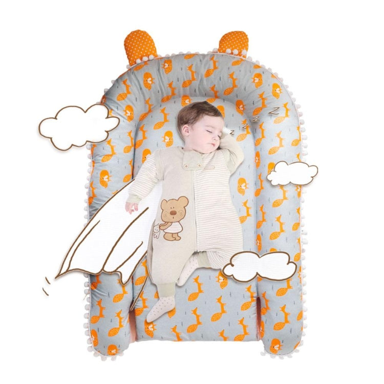 Baby Nest Bed Portable Travel Bassinet For Newborn Kids Infant Cotton Cradle Lounger Cushion