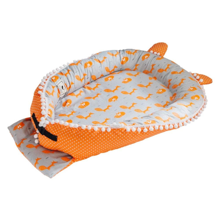 Baby Nest Bed Portable Travel Bassinet For Newborn Kids Infant Cotton Cradle Lounger Cushion