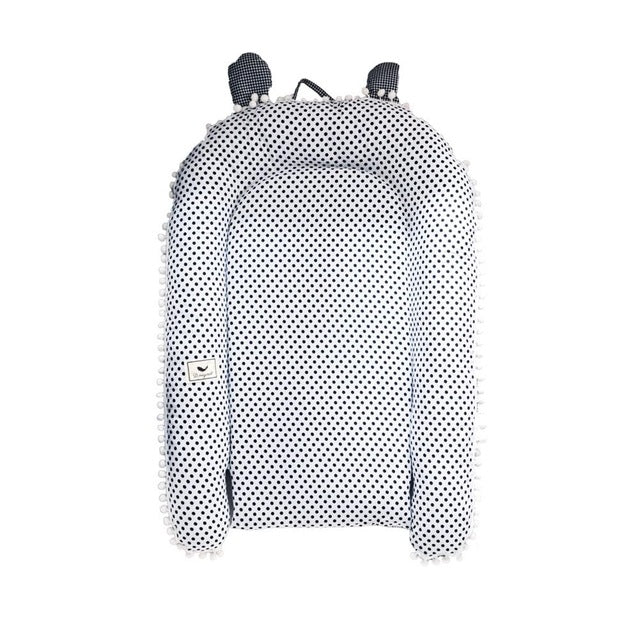 Baby Nest Bed Portable Travel Bassinet For Newborn Kids Infant Cotton Cradle Lounger Cushion