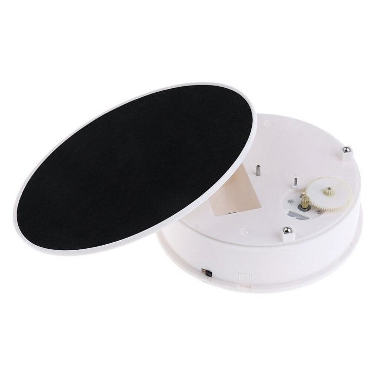 30cm 360 Degree Electric Rotating Turntable Display Stand Video Shooting Props Turntable for Photography, Load 4kg