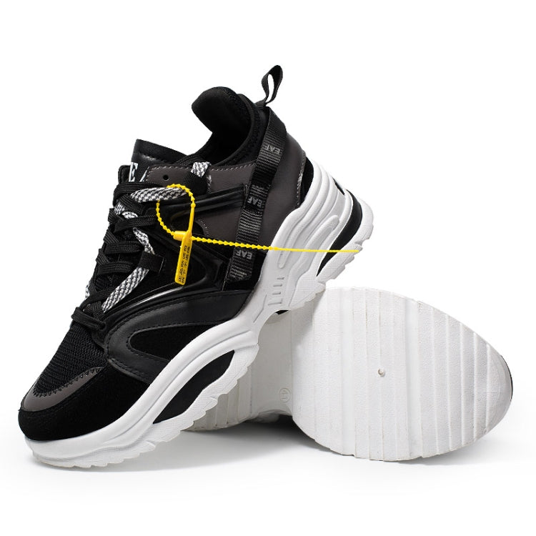 Comfortable Sneakers Jogging Breathable Anti Slip Boots, Shoe Size:40(Black)