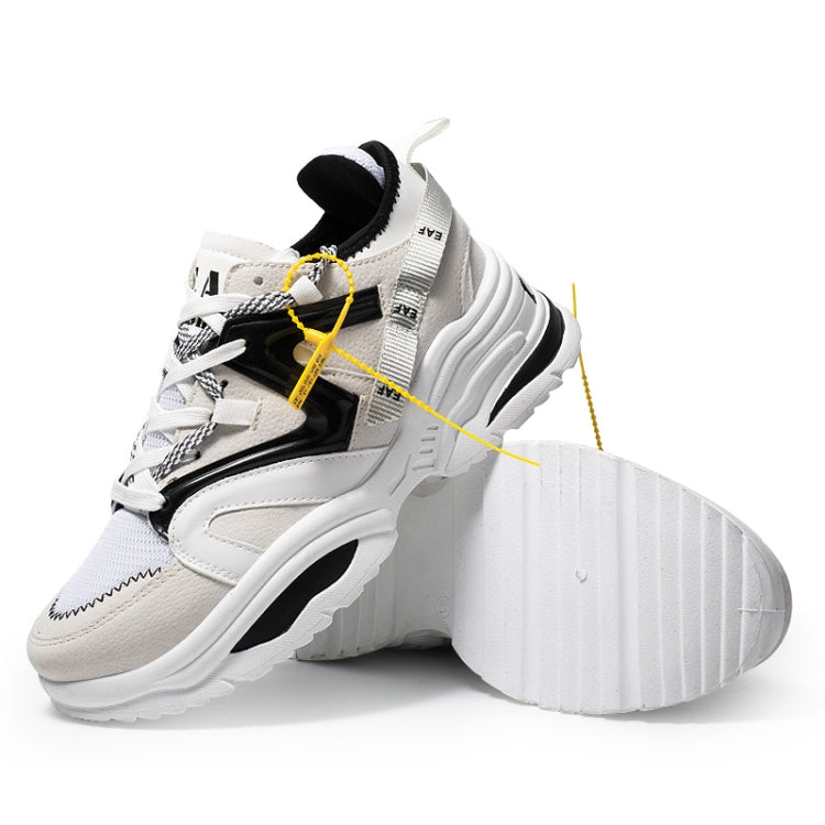 Comfortable Sneakers Jogging Breathable Anti Slip Boots, Shoe Size:41(White)