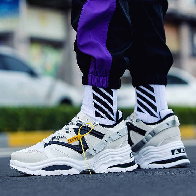 Comfortable Sneakers Jogging Breathable Anti Slip Boots, Shoe Size:41(White)