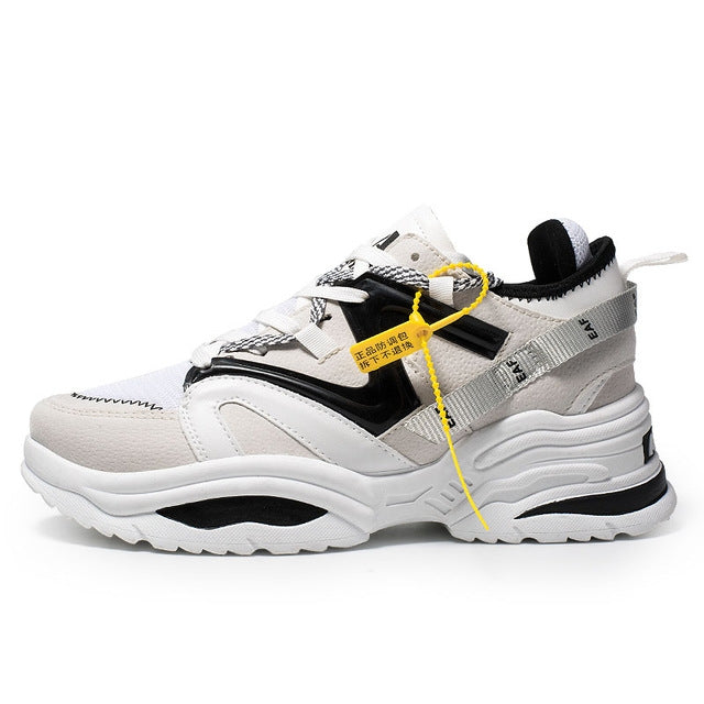 Comfortable Sneakers Jogging Breathable Anti Slip Boots, Shoe Size:44(White)