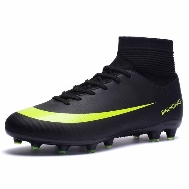 High Top Non-slip Wearable and Comfortable Football Boots Soccer Cleats for Men, Shoe Size:5.5