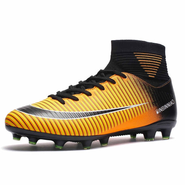 High Top Non-slip Wearable and Comfortable Football Boots Soccer Cleats for Men, Shoe Size:5.5