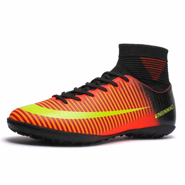 High Top Non-slip Wearable and Comfortable Football Boots Soccer Cleats for Men, Shoe Size:5.5
