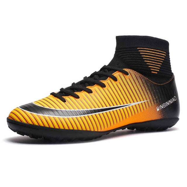 High Top Non-slip Wearable and Comfortable Football Boots Soccer Cleats for Men, Shoe Size:5.5
