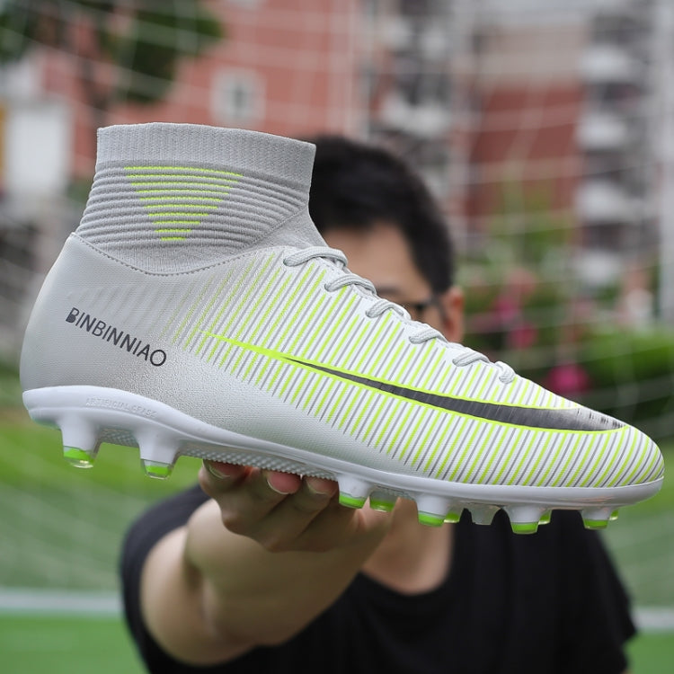 High Top Non-slip Wearable and Comfortable Football Boots Soccer Cleats for Men, Shoe Size:5.5