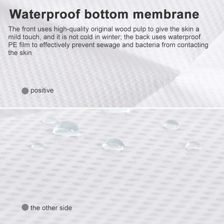 2 PCS Disposable Antibacterial Dissolved Water Maternal Toilet Seat
