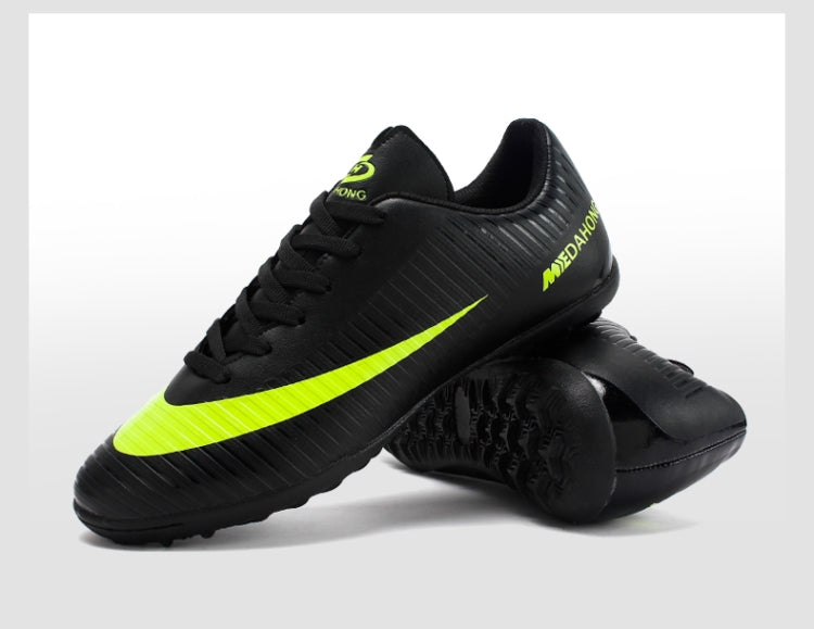 Breathable Non-slip Soccer Shoes Indoor and Outdoor Training Football Shoes for Children & Adult, Shoe Size:40