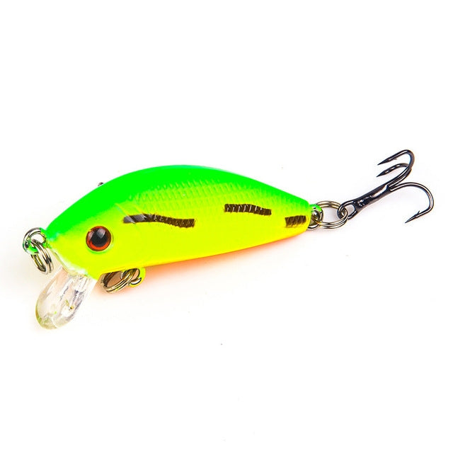 Floating Minor Fishing Bait Minor Rock Road Yat 8 Color Plastic Fishing Bait Hard Bait Fresh Water Bait 5cm/4.2g