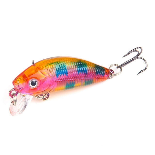 Floating Minor Fishing Bait Minor Rock Road Yat 8 Color Plastic Fishing Bait Hard Bait Fresh Water Bait 5cm/4.2g