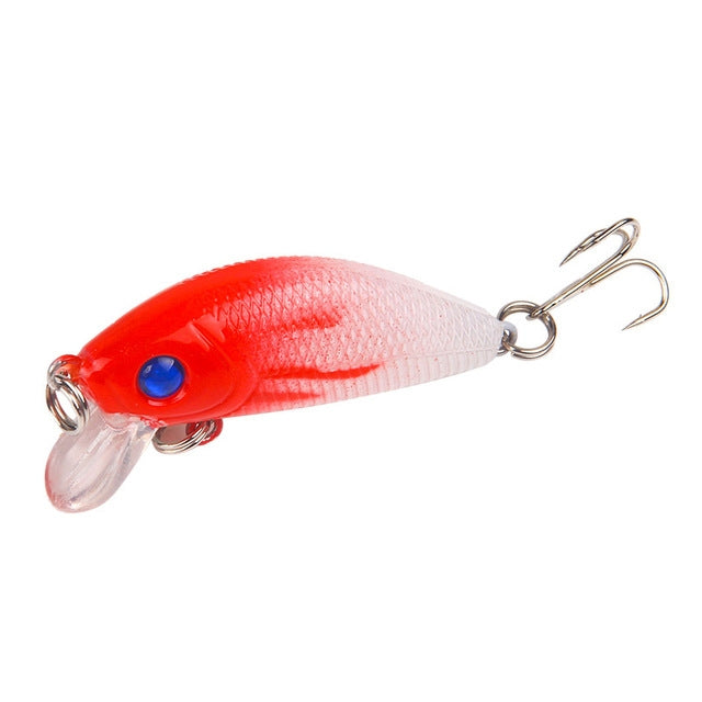Floating Minor Fishing Bait Minor Rock Road Yat 8 Color Plastic Fishing Bait Hard Bait Fresh Water Bait 5cm/4.2g