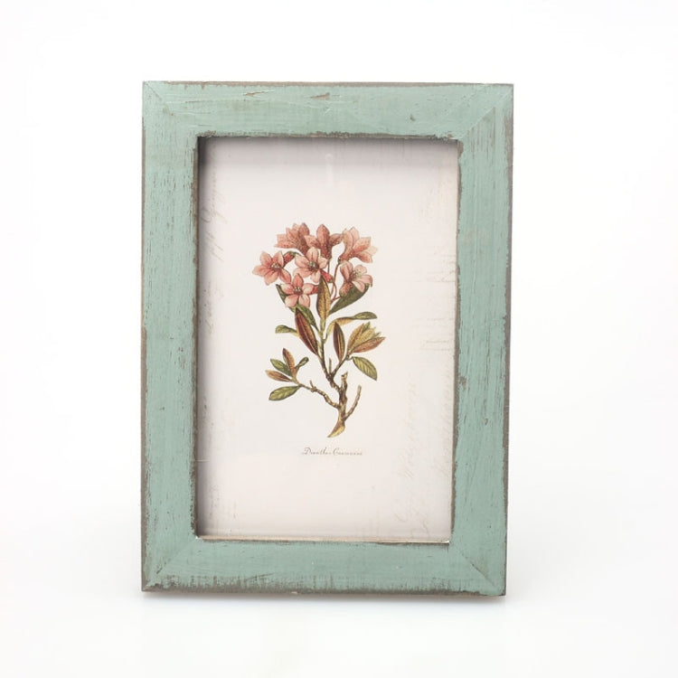 6 inch Home Decor Retro Wooden Picture Photo Frames Ornament