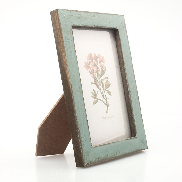 6 inch Home Decor Retro Wooden Picture Photo Frames Ornament