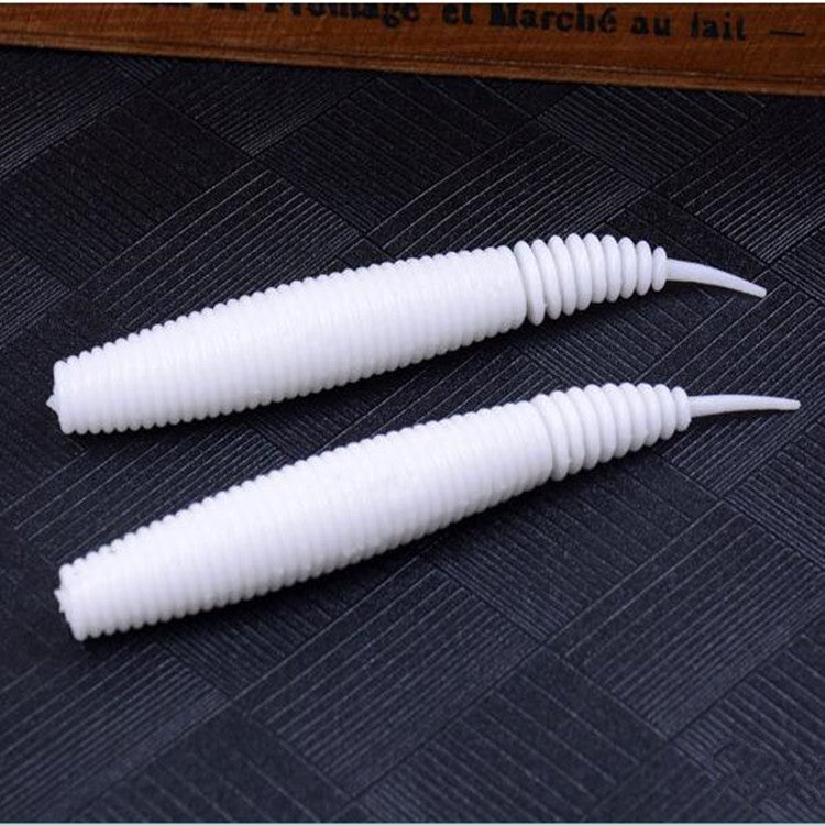 5 PCS Fishing Lure Shad Soft Baits Wobblers Easy Shiner Jig Head Silicone Worm Pesca Fishing Tackle Accessories