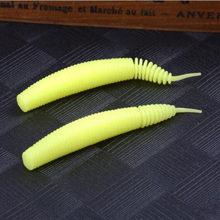 5 PCS Fishing Lure Shad Soft Baits Wobblers Easy Shiner Jig Head Silicone Worm Pesca Fishing Tackle Accessories