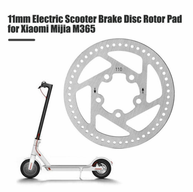 2 PCS For Xiaomi Mijia M365 Electric Scooter Front and Rear Wheel Disc Brake Pads(Silver)