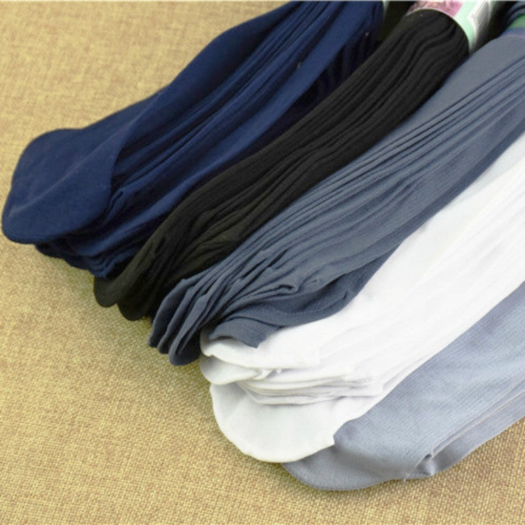 10 Pairs Summer Thin Section High Elastic Wear Men's Socks (Random Color Delivery)