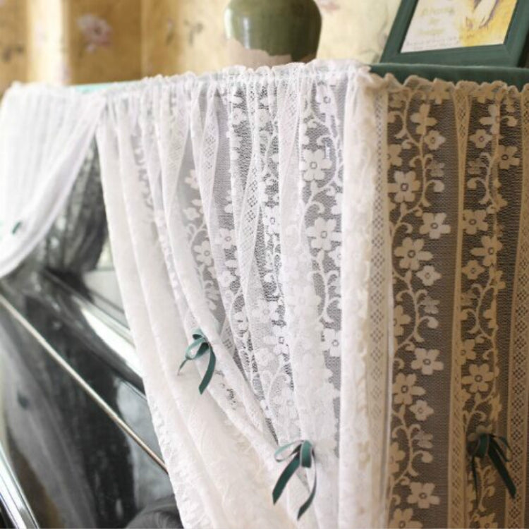 Lace Dust Wiper All-inclusive Piano Dust Cover, Size: 150x35x100cm(Malachite Green)