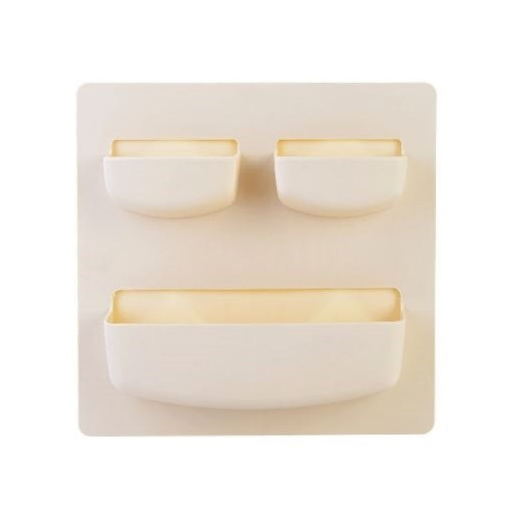 Household Paste Wall Rack Bathroom Wall Storage Rack Free Punch Wall Mount Rack Kitchen Shelves