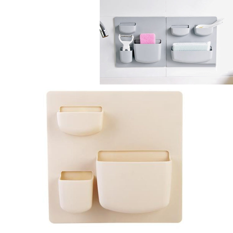 Household Paste Wall Rack Bathroom Wall Storage Rack Free Punch Wall Mount Rack Kitchen Shelves