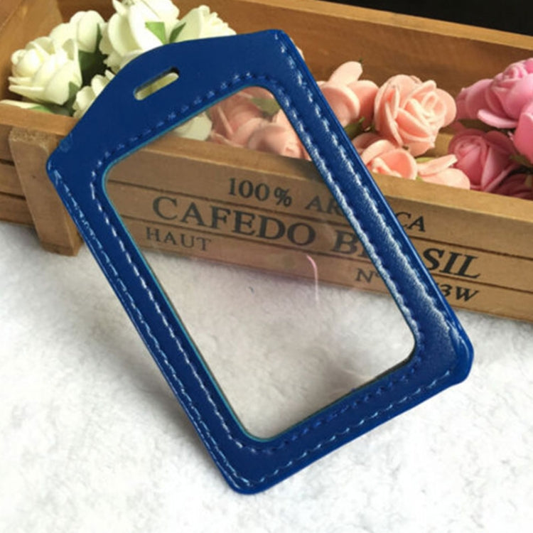 3 PCS Portable String Fashion ID Bus Identity Badge PU Card Case