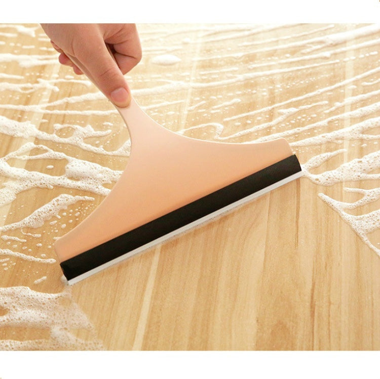 30 PCS Plastic Glass Wiper Sanitary Cleaning Non-slip Soft Rubber Handle Wiper Random Color
