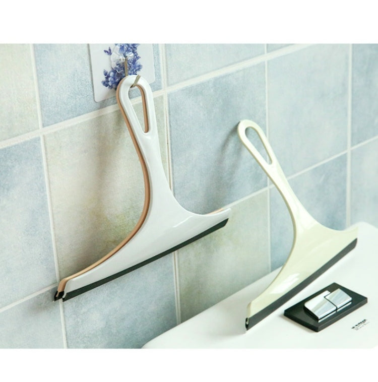 30 PCS Plastic Glass Wiper Sanitary Cleaning Non-slip Soft Rubber Handle Wiper Random Color