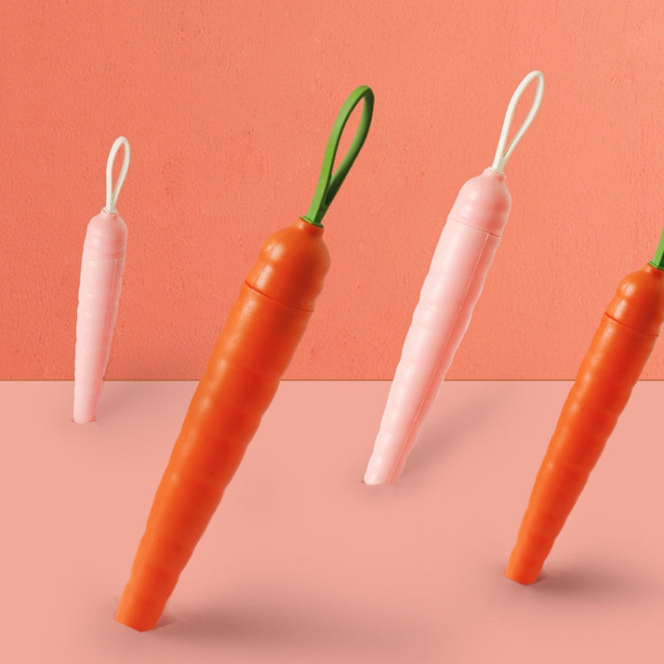 5 PCS Carrot Shape Cup Brush With Long Handle No Dead Corner Sponge Cleaning Brush Remove Tea Stains Baby Bottle Small Brush Random Style Delivery