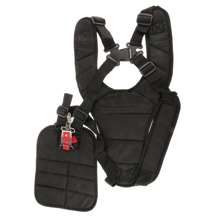 Double Breasted Shoulder Harness Side Strap For Brush Cutter(Black)