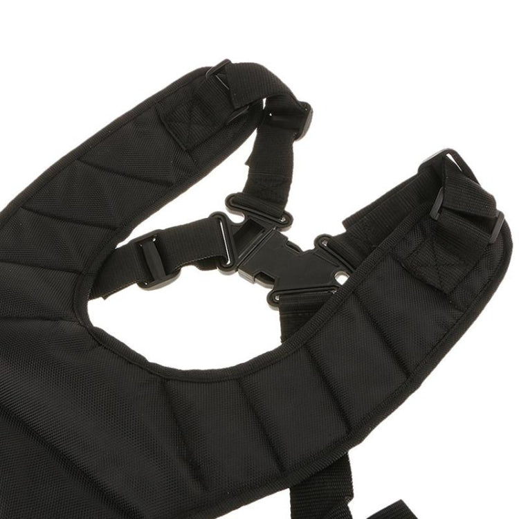 Double Breasted Shoulder Harness Side Strap For Brush Cutter(Black)