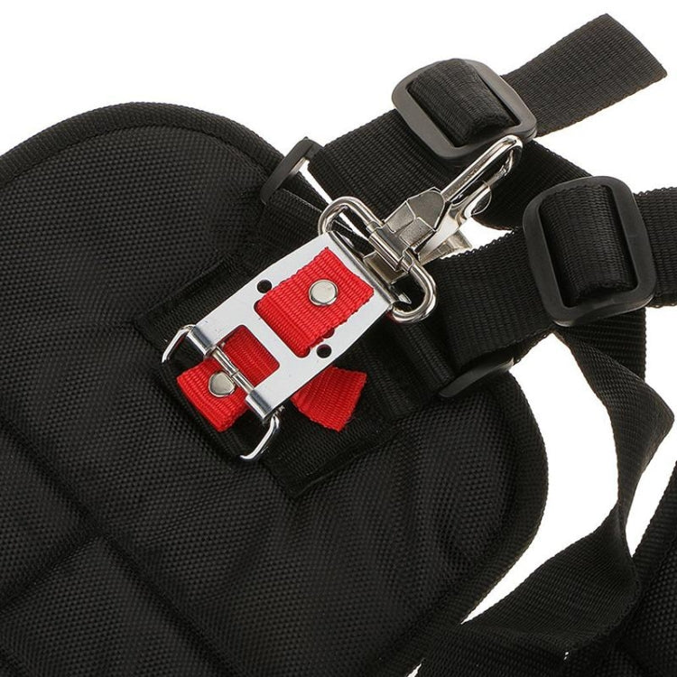 Double Breasted Shoulder Harness Side Strap For Brush Cutter(Black)