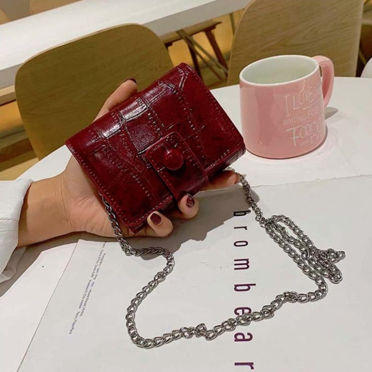 PU Leather Lipstick Bag Shoulder Messenger Travel Mini Carry-on Cosmetic Bag